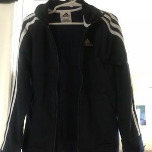 Unisex Addias jacket in Navy Blue